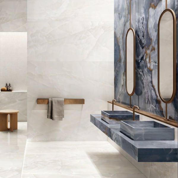 Πλακάκι Tele Di Marmo Onyx Blue γυαλιστερό 60x120 cm